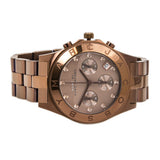  Shop Authentic Marc Jacobs Blade Chronograph Brown Dial Brown Steel Strap Watch for Women - MBM3121 - Luxxuri