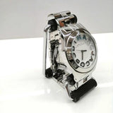  Shop Authentic Marc Jacobs Rivera White Dial Silver Steel Strap Watch for Women - MBM3136 - Luxxuri