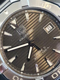  Shop Authentic Tag Heuer Aquaracer Automatic Anthracite Grey Dial Silver Steel Strap Watch for Men - WAY2113.BA0928 - Luxxuri