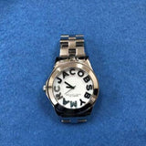  Shop Authentic Marc Jacobs Rivera White Dial Silver Steel Strap Watch for Women - MBM3136 - Luxxuri
