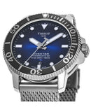  Shop Authentic Tissot Seastar 1000 Powermatic 80 Blue Dial SIlver Mesh Bracelet Watch For Men - T120.407.11.041.02 - Luxxuri