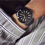  Shop Authentic Gucci Dive Quartz Black Dial Black Steel Strap Watch For Men - YA136205 - Luxxuri