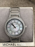  Shop Authentic Michael Kors Kerry Silver Tone Silver Steel Strap Watch for Women - MK3311 - Luxxuri