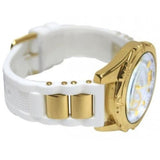  Shop Authentic Guess Intrepid White Dial Two Tone Silicone Strap Watch For Women - W0325L2 - Luxxuri