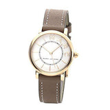  Shop Authentic Marc Jacobs Roxy White Dial Light Brown Leather Strap Watch for Women - MJ1538 - Luxxuri