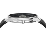  Shop Authentic Salvatore Ferragamo Sapphire Bracelet Black Dial Black Silicone Strap Watch for Men - SFHP01024 - Luxxuri
