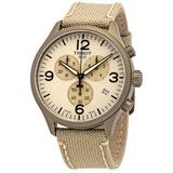  Shop Authentic Tissot Chrono XL Beige Diag Beige NATO Strap Watch For Men - T116.617.37.267.01 - Luxxuri