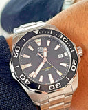  Shop Authentic Tag Heuer Aquaracer Black Dial Watch for Men - WAY111A.BA0928 - Luxxuri