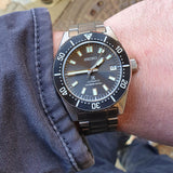  Shop Authentic Seiko Prospex 1965 Modern Re Interpretation Automatic Black Dial Silver Steel Strap Watch For Men - SPB143J1 - Luxxuri