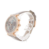  Shop Authentic Swarovski Passage Chrono Grey Dial Grey Leather Strap Watch for Women - 5580348 - Luxxuri