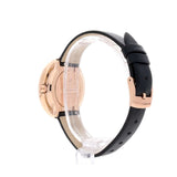  Shop Authentic Swarovski Crystalline Pure Black Dial Black Leather Strap Watch for Women - 5275043 - Luxxuri