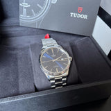 Shop Authentic Tudor Style Automatic Blue Dial Silver Steel Strap Watch for Men - M12710-0013 - Luxxuri