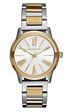  Shop Authentic Michael Kors Hartman Quartz White Dial Two Tone Steel Strap Watch For Women - MK3521 - Luxxuri