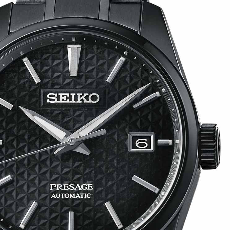  Shop Authentic Seiko Presage Sharp Edged Series Black Dial Black Steel Strap Watch For Men - SPB229J1 - Luxxuri