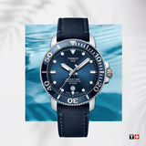  Shop Authentic Tissot Seastar 1000 Powermatic 80 Silicium Blue Dial Blue Nylon Strap Watch For Men - T120.407.17.041.01 - Luxxuri