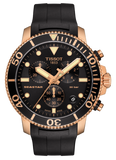  Shop Authentic Tissot Seastar 1000 Chronograph Black Dial Black Rubber Strap Watch For Men - T120.417.37.051.00 - Luxxuri