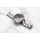  Shop Authentic Swarovski Daytime Rhinestone Grey Dial Silver Steel Strap Watch for Women - 5213681 - Luxxuri
