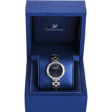  Shop Authentic Swarovski Daytime Rhinestone Grey Dial Silver Steel Strap Watch for Women - 5213681 - Luxxuri
