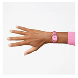  Shop Authentic Swarovski Octea Nova Pink Dial Pink Leather Strap Watch for Women - 5650030 - Luxxuri