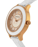  Shop Authentic Swarovski Octea Lux White Dial White Leather Strap Watch for Women - 5414416 - Luxxuri