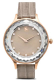  Shop Authentic Swarovski Octea Nova Beige Dial Grey Leather Strap Watch for Women - 5649999 - Luxxuri