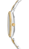  Shop Authentic Swarovski Cosmopolitan Black Dial Two Tone Steel Strap Watch for Women - 5644072 - Luxxuri