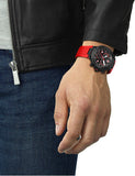  Shop Authentic Tissot T Race Chronograph Black Dial Red Rubber Strap Watch For Men - T141.417.37.057.01 - Luxxuri