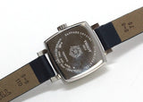  Shop Authentic Tissot Lovely Square Silver Dial Blue Leather Strap Watch For Women - T058.109.16.031.00 - Luxxuri