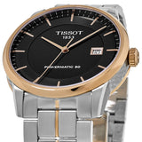  Shop Authentic Tissot Luxury Powermatic 80 Black Dial Silver Steel Strap Watch For Men - T086.407.22.051.00 - Luxxuri