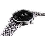  Shop Authentic Tissot Everytime Large Black Dial Silver Mesh Bracelet Watch For Men - T109.610.11.077.00 - Luxxuri