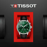  Shop Authentic Tissot Chrono XL Chronograph Classic Green Dial Brown Leather Strap Watch For Men - T116.617.16.091.00 - Luxxuri