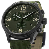  Shop Authentic Tissot Chrono XL Green Dial Green NATO Strap Watch For Men - T116.617.37.097.00 - Luxxuri