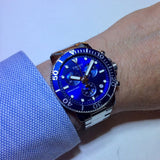  Shop Authentic Tissot Seastar 1000 Chronograph Blue Dial Silver Steel Strap Watch For Men - T120.417.11.041.00 - Luxxuri