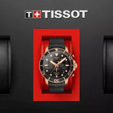  Shop Authentic Tissot Seastar 1000 Chronograph Black Dial Black Rubber Strap Watch For Men - T120.417.37.051.00 - Luxxuri