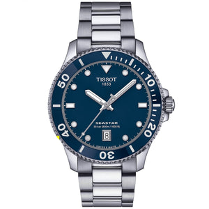  Shop Authentic Tissot Seastar 1000 Blue Dial Silver Steel Strap Watch For Men - T120.410.11.041.00 - Luxxuri
