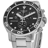  Shop Authentic Tissot Seastar 1000 Chronograph Black Dial Silver Steel Strap Watch For Men - T120.417.11.051.00 - Luxxuri