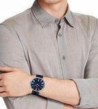  Shop Authentic Tissot Carson Premium Blue Dial Blue Leather Strap Watch For Men - T122.410.16.043.00 - Luxxuri