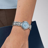  Shop Authentic Tissot Bellissima Small Lady Light Blue Dial Silver Steel Strap Watch for Women - T126.010.11.133.00 - Luxxuri