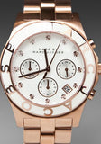  Shop Authentic Marc Jacobs Blade Chronograph White Dial Rose Gold Steel Strap Watch for Women - MBM3082 - Luxxuri