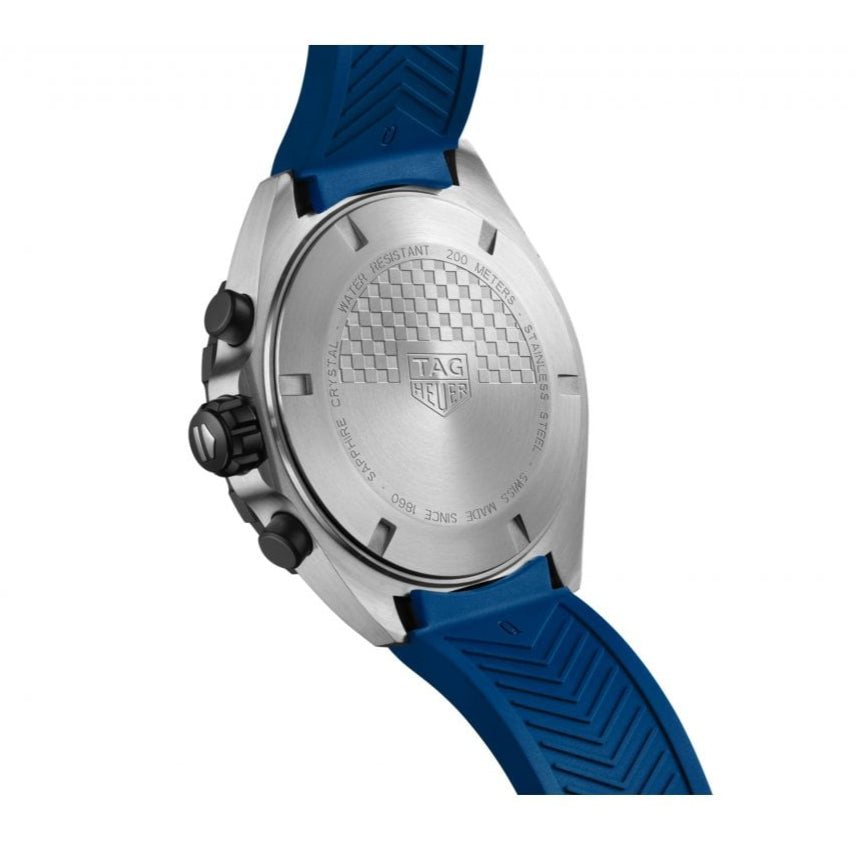  Shop Authentic Tag Heuer Formula 1 Chronograph Blue Dial Blue Rubber Strap Watch for Men - CAZ101AV.FT8077 - Luxxuri