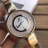  Shop Authentic Swarovski Crystalline Bracelet White Dial Gold Steel Strap Watch for Women - 5269253 - Luxxuri