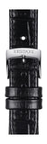  Shop Authentic Tissot Carson Premium Lady Silver Dial Black Leather Strap Watch For Women - T122.210.16.033.00 - Luxxuri
