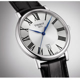  Shop Authentic Tissot Carson Premium Silver Dial Black Leather Strap Watch For Men - T122.410.16.033.00 - Luxxuri