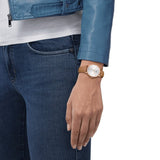  Shop Authentic Tissot Everytime Lady Silver Dial Brown Leather Strap Watch for Women - T143.210.36.011.00 - Luxxuri