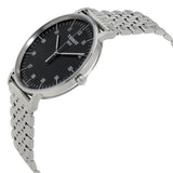  Shop Authentic Tissot Everytime Large Black Dial Silver Mesh Bracelet Watch For Men - T109.610.11.077.00 - Luxxuri