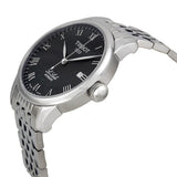  Shop Authentic Tissot T Classic Powermatic 80 Black Dial Silver Steel Strap Watch For Men - T41.1.483.52 - Luxxuri