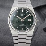  Shop Authentic Tissot PRX Powermatic 80 Green Dial Silver Steel Strap Watch For Men - T137.407.11.091.00 - Luxxuri