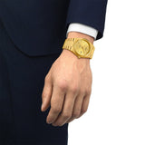  Shop Authentic Tissot PRX Powermatic 80 Gold Dial Gold Steel Strap Watch for Men - T137.207.33.021.00 - Luxxuri