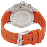  Shop Authentic Tissot Seastar 1000 Chronograph Black Dial Orange Rubber Strap Watch For Men - T120.417.17.051.01 - Luxxuri