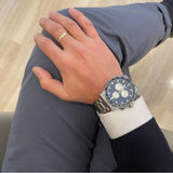  Shop Authentic Tissot Supersport Chrono Blue Dial Silver Steel Strap Watch For Men - T125.617.11.041.00 - Luxxuri